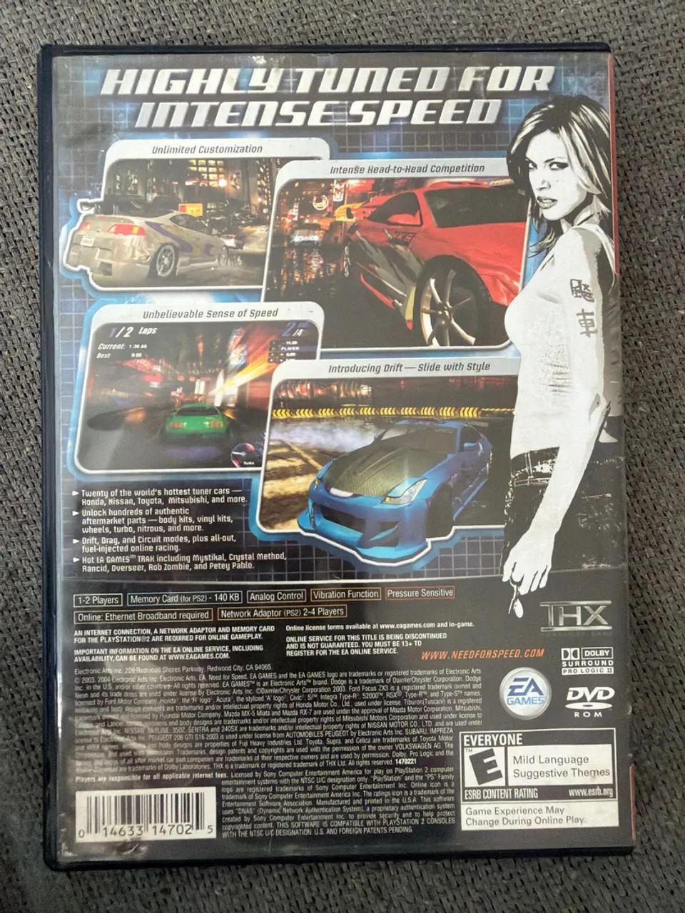 Need For Speed Underground PS2 - Foto 2