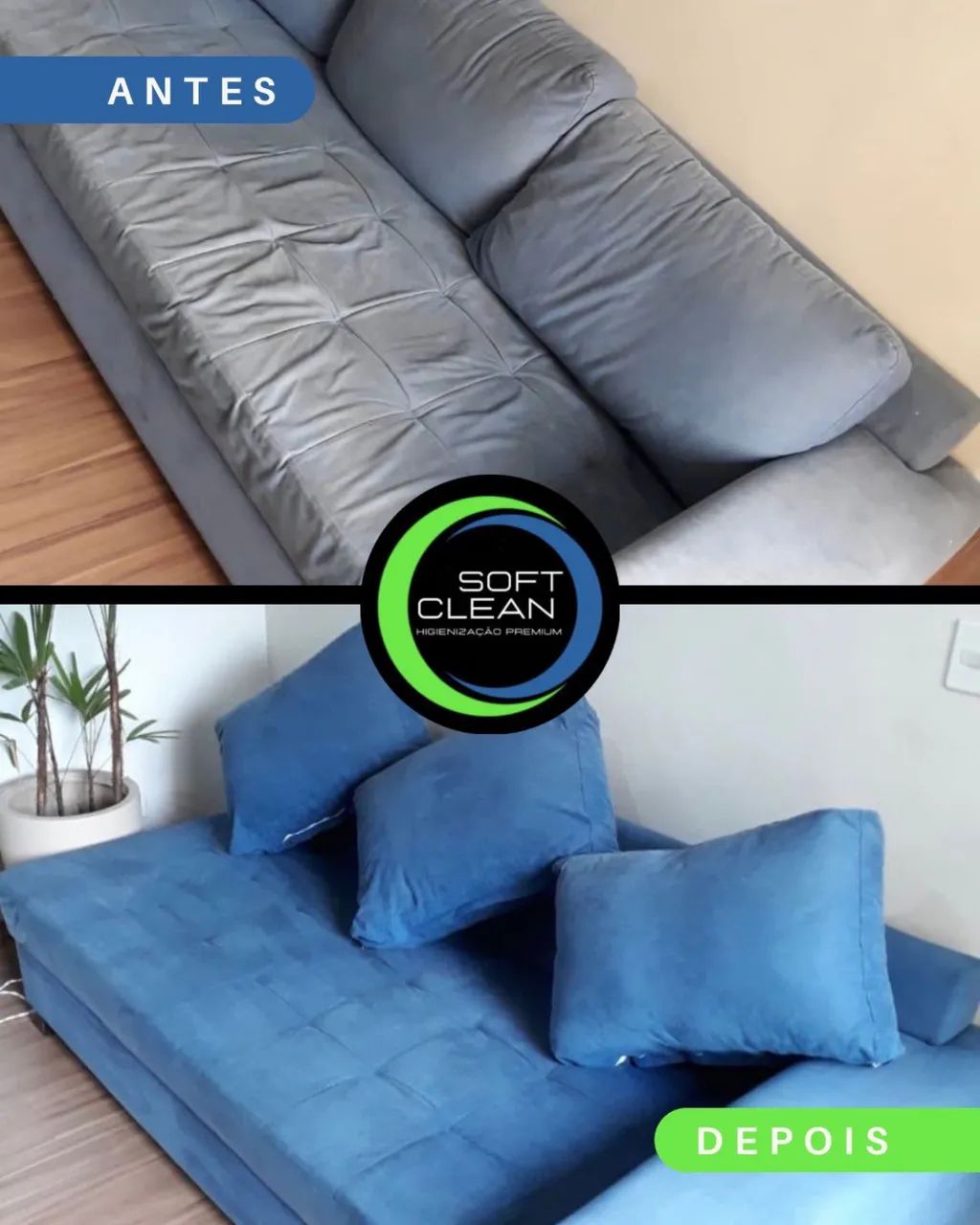 Limpeza lavagem higienização sofá estofados  - Foto 3