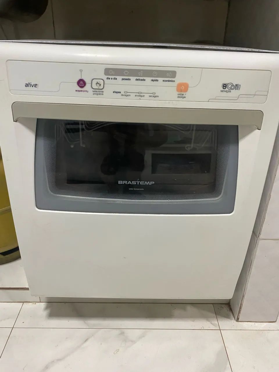 Lava louça brastemp ative 8 serviços 