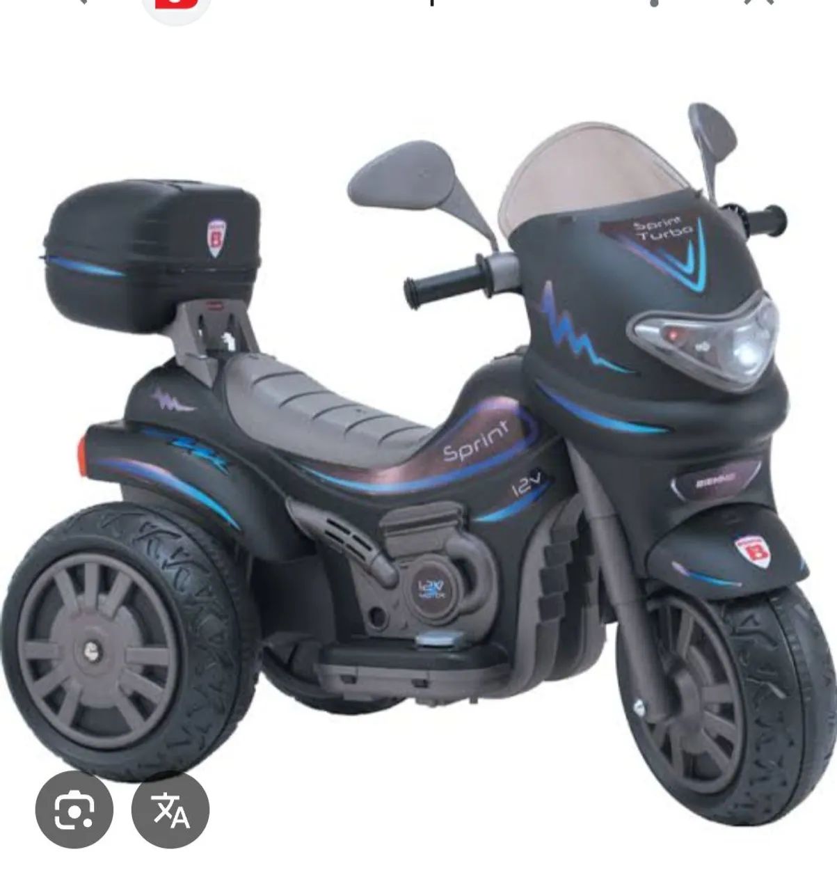 Moto elétrica infantil  - Foto 3