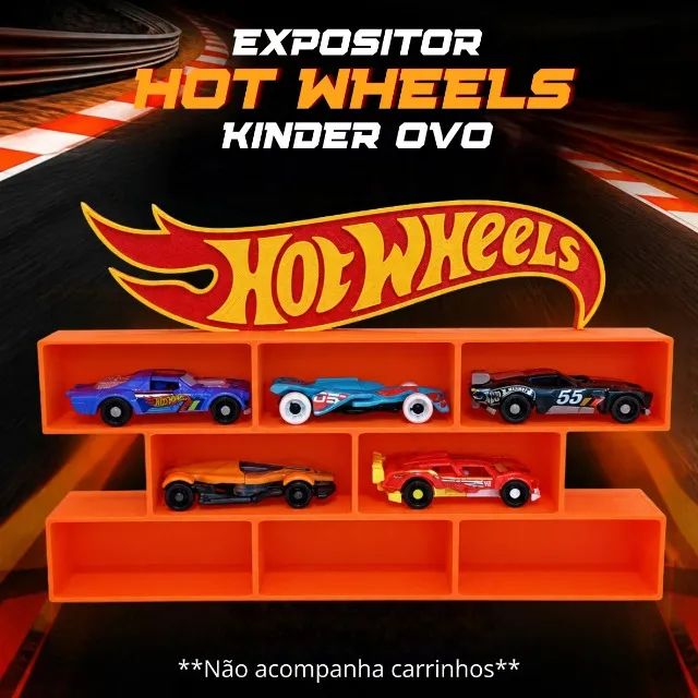 Display Hotwheels- Kinder Ovo
