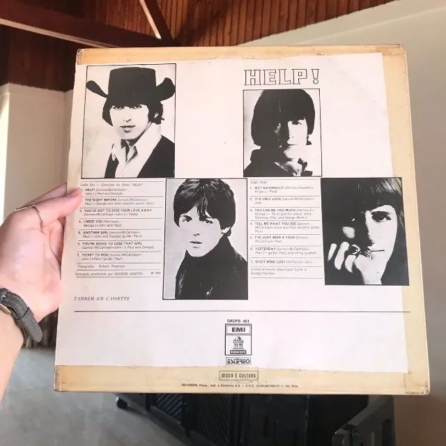 lp vinil - the beatles - help! - Foto 4
