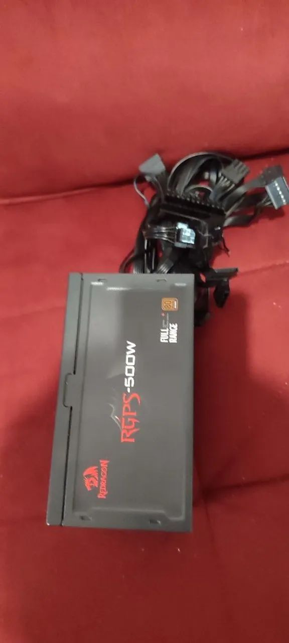 Fonte RED DRAGON 80 PLUS  - Foto 3