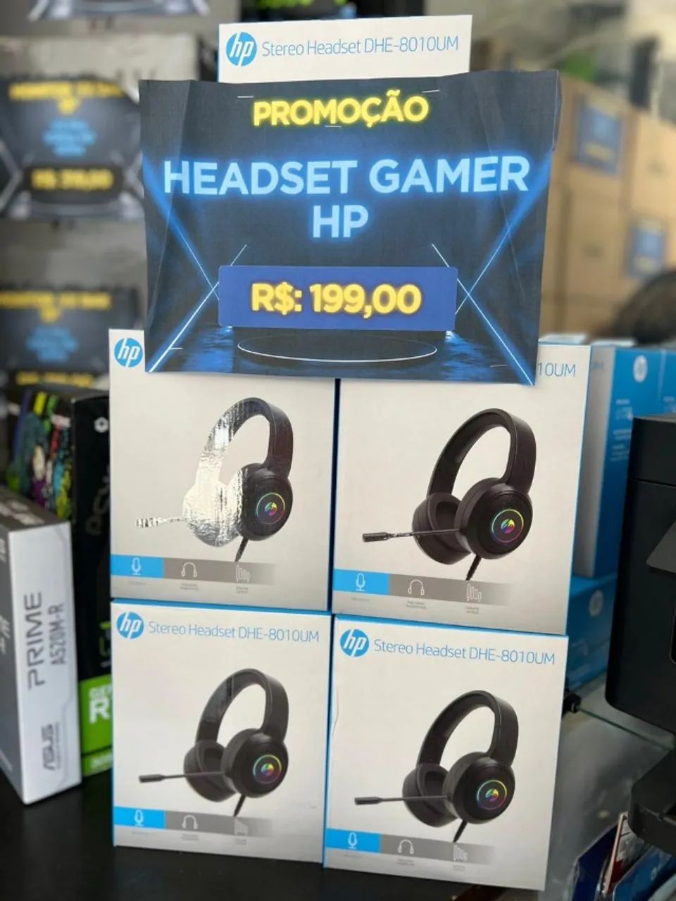 HEADSET HP NOVO NA PROMOÇÃO