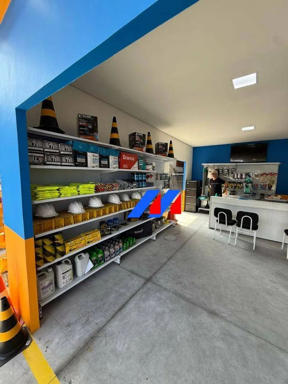 Galpão para alugar, 348 m² por R$ 14.420 - Fundação - São Caetano do Sul/SP