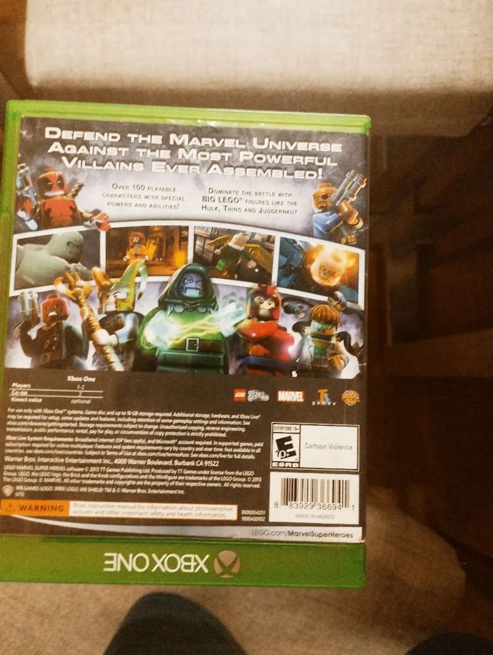 CD Marvel super heroes lego Xbox one - Foto 2