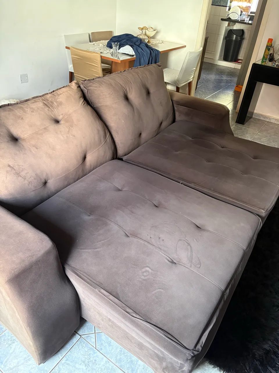 Vende- se sofá de sala novo 1500 