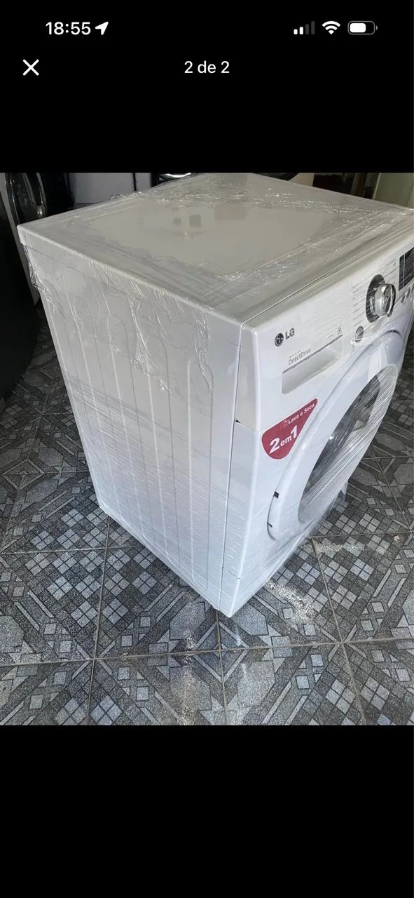 Lava e seca LG 10kg - Foto 2