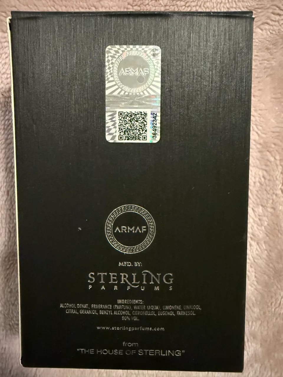 Perfume club de nuit intense