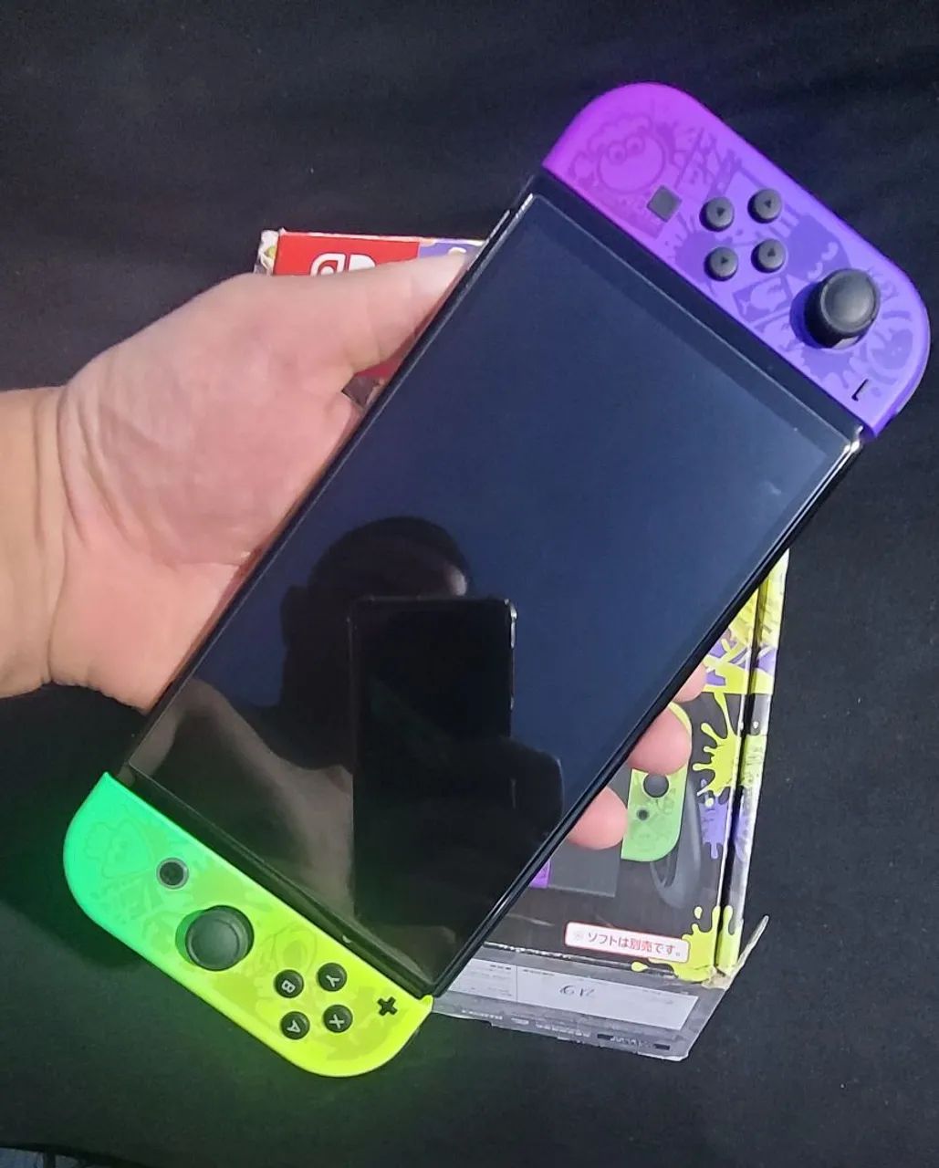 Nintendo Switch Oled 64gb Edição Splatoon  - Foto 3