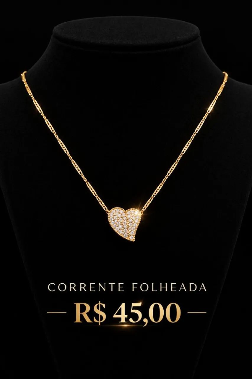 Correntes folheadas à ouro  - Foto 5