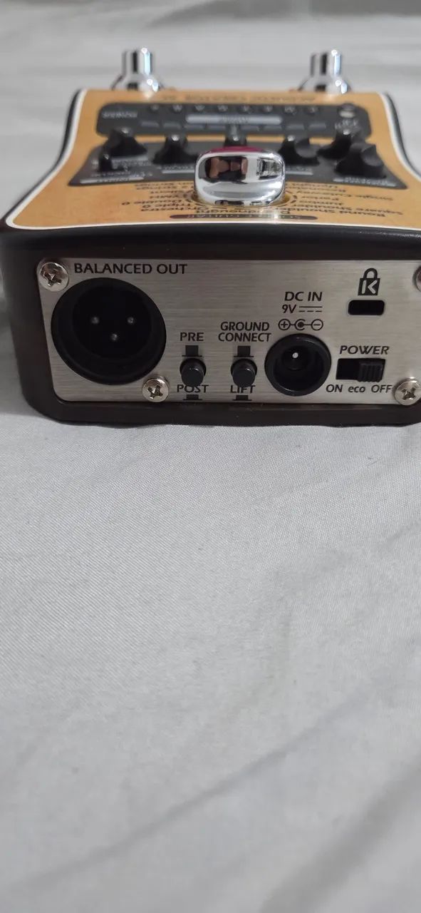 Pedal de Preamp Violão Zoom Ac2  - Foto 2