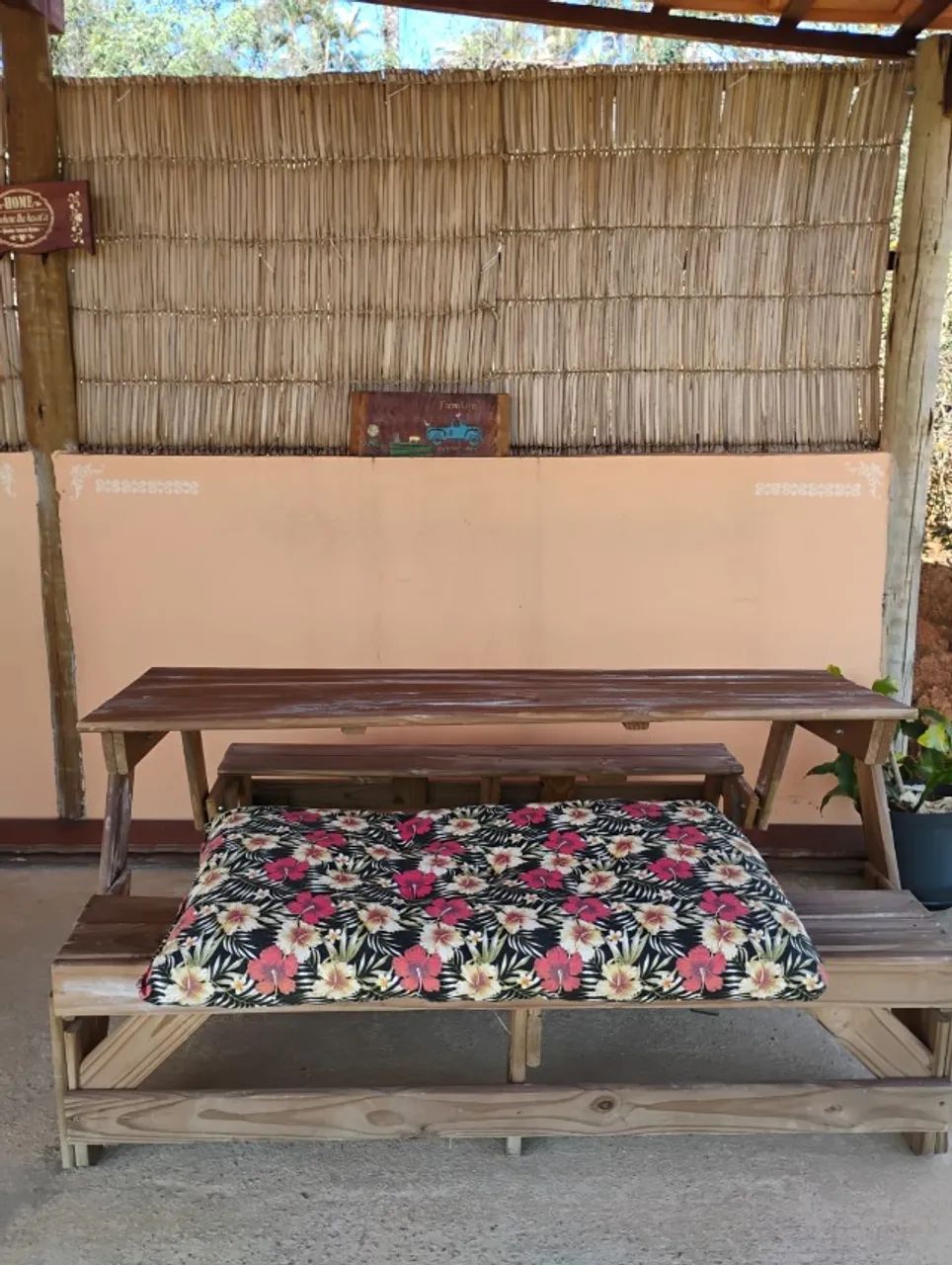 MESA/BANCO - CASA & JARDIM - Foto 3
