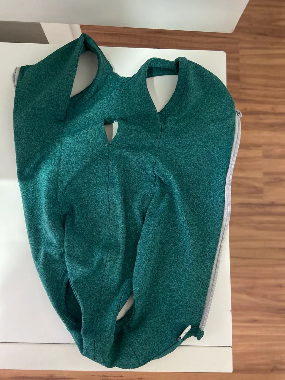 Roupa Cirúrgica Pet Med Duo Dry Regular Verde para Cães - Foto 4