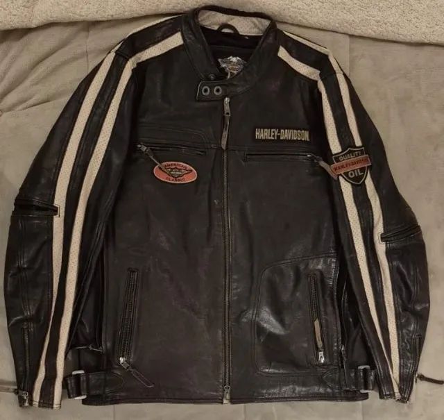 Casaco Harley Davidson couro Original - 2XL