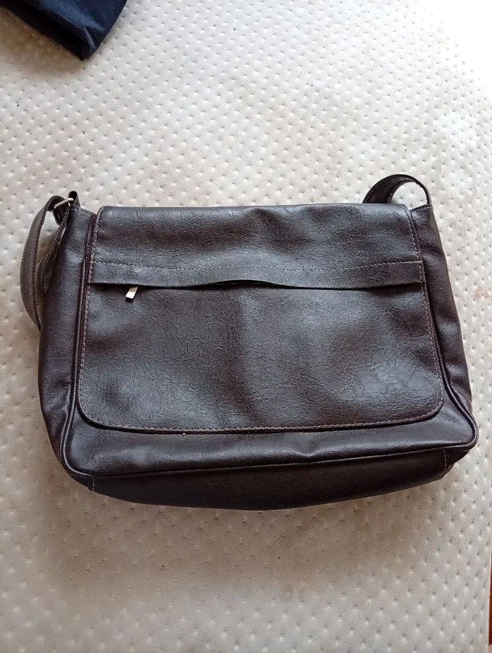 Bolsa carteiro de couro