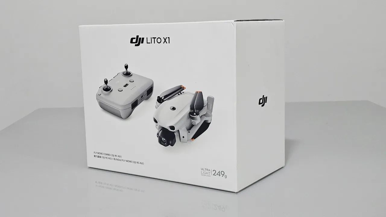 Dji Lito X1 Flymore combo com RCn3 Lacrado. - Foto 3