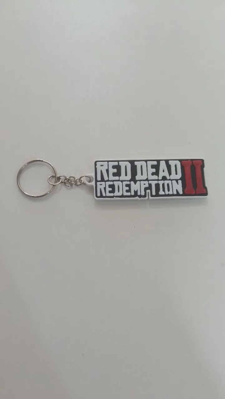 Chaveiro Red Dead Redemption 2 RDR2 Impressão 3D