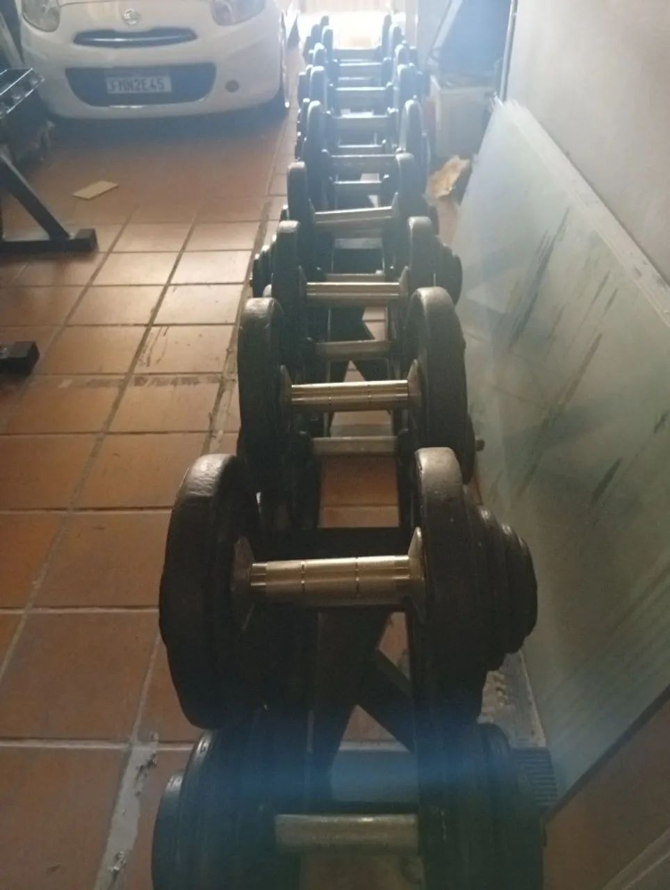 Estante de dubloo. Pesos academia  - Foto 4