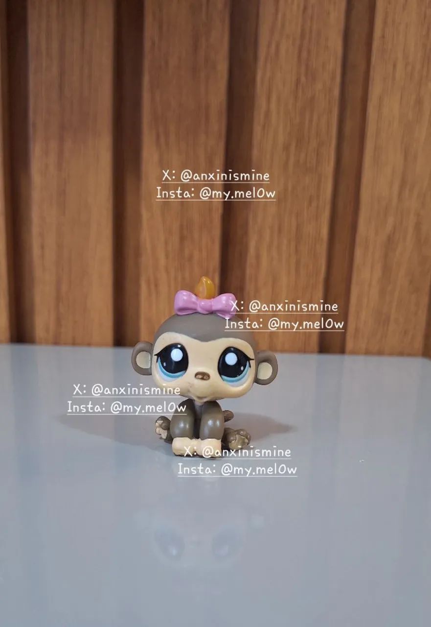 Littlest Pet Shop Original Macaquinha #1936 brinquedo COLECIONAVEL