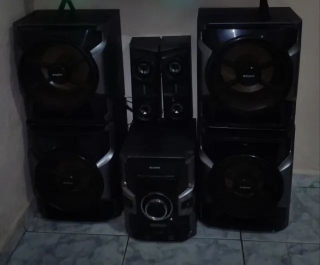 Som Sony com Caixas - Completo