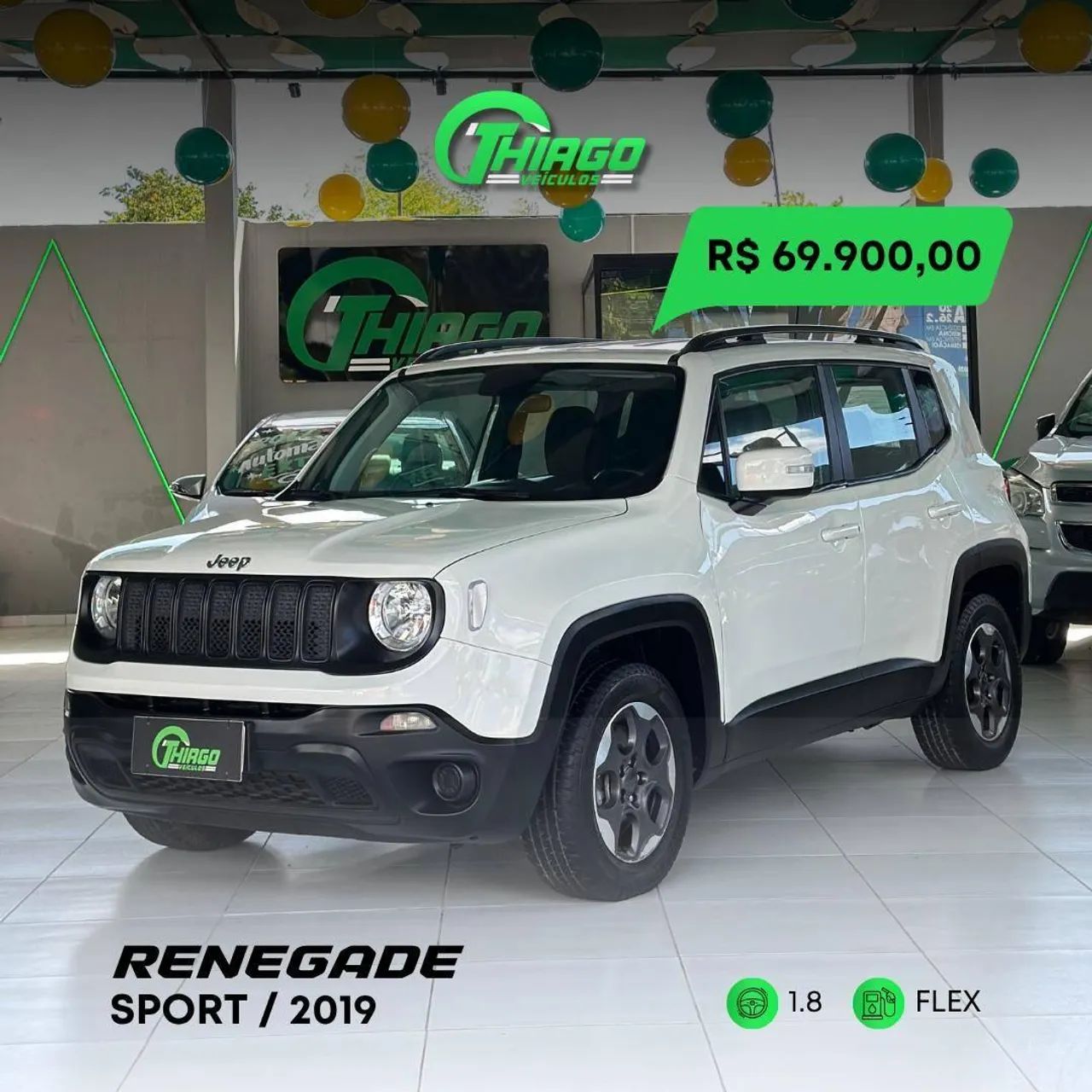 Jeep Renegade Renegade Sport 1.8 4x2 Flex 16V Mec. 2019