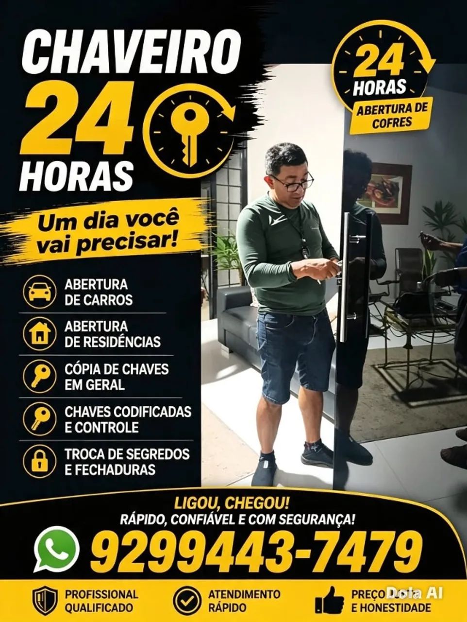 Chaveiro 24 Horas Manaus