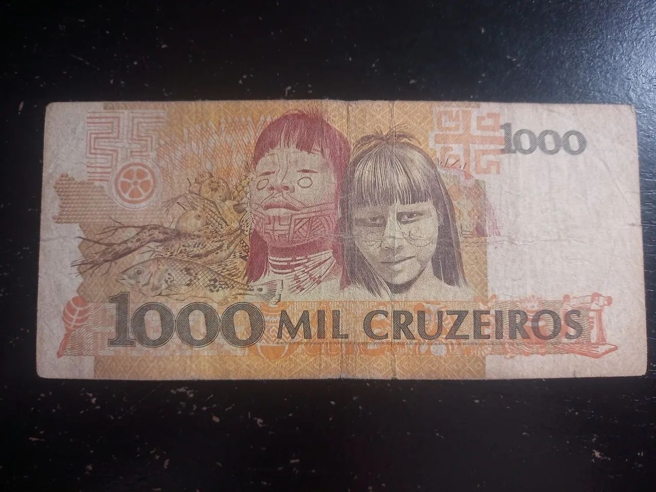 Cédula de 1000 Cruzeiros - Foto 2