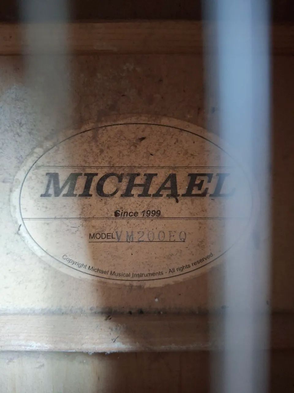Violão Michael Since 1999 , Modelo VM200EQ - Foto 4