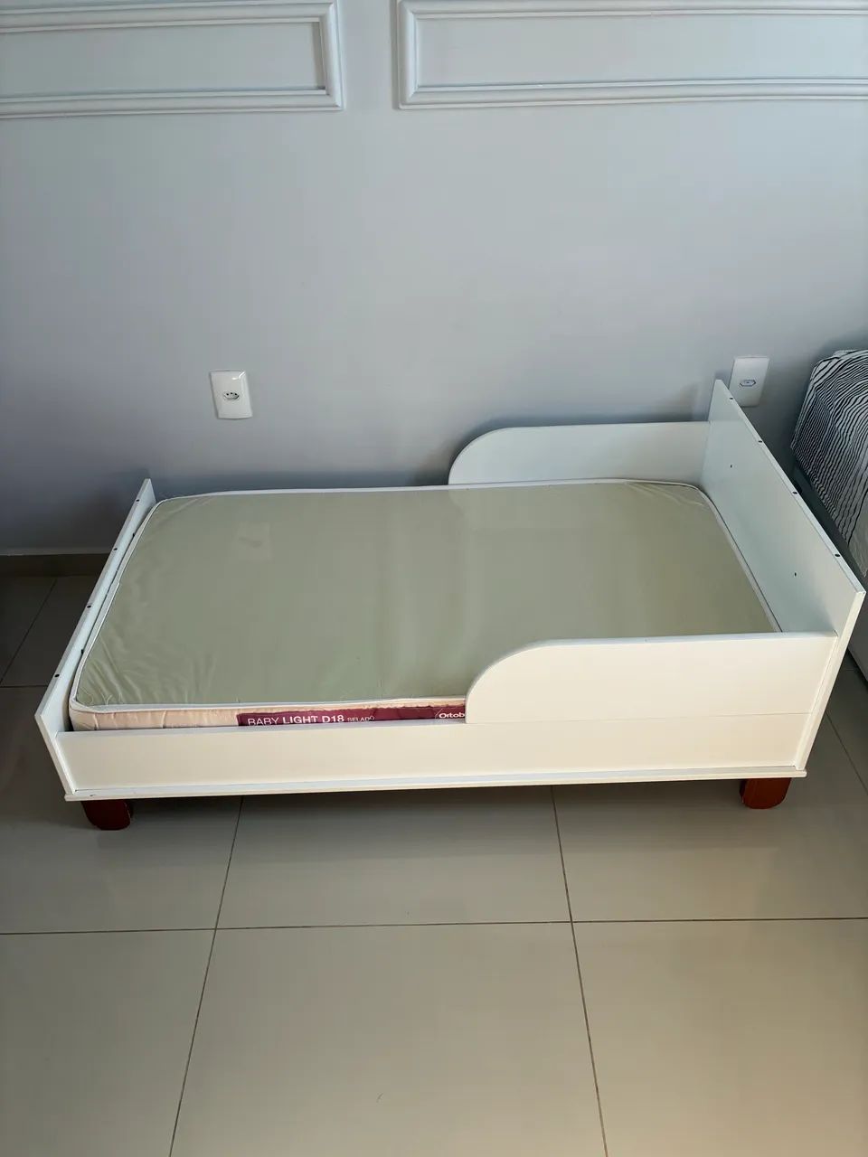 Berço mini-cama branco - Foto 3