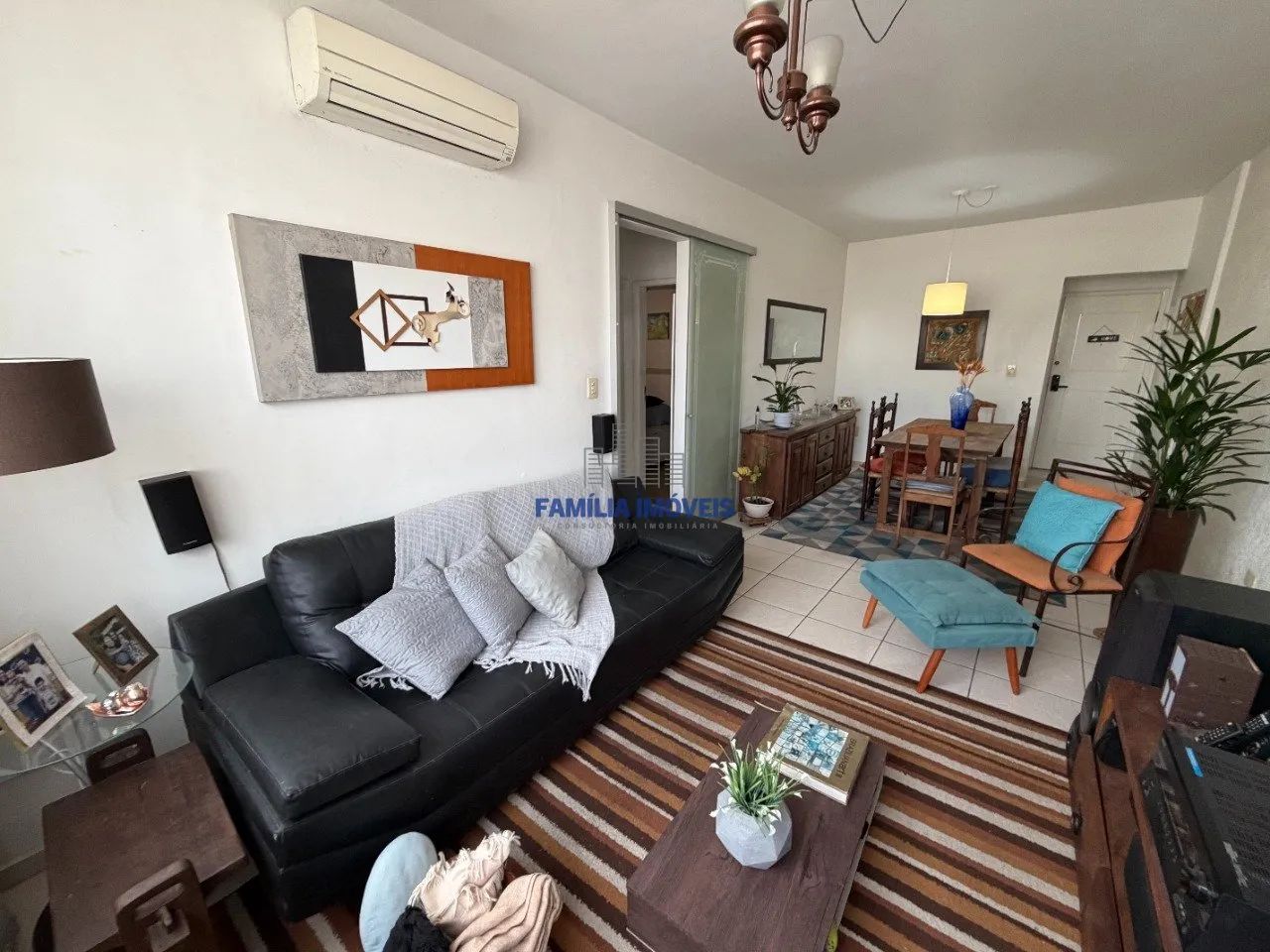 Apartamento à venda 2 quartos e dependência completa em Santos/SP - Foto 3