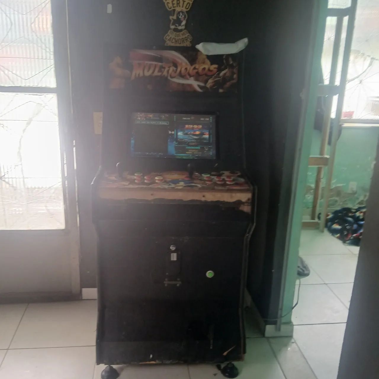 Fliperama com jogos clássicos funcionando normalmente,  sem ficheiro (créditos ilimitados) - Foto 4