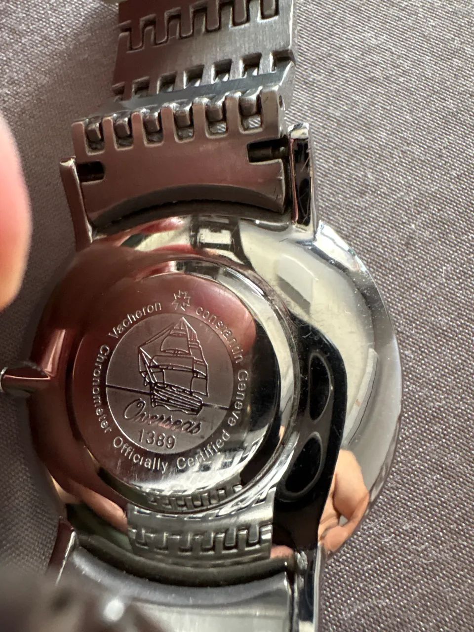 Relógio Vacheron Constantin Geneve quartz 