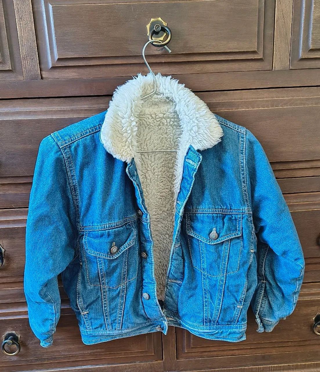 Jaqueta jeans  infantil.