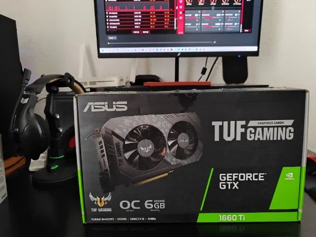 Placa de VídeoGeForce GTX 1660 TI 6G