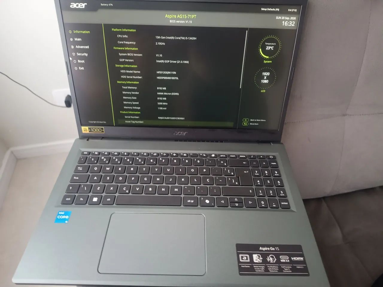 Notebook Acer aspire Go 15  - Foto 3