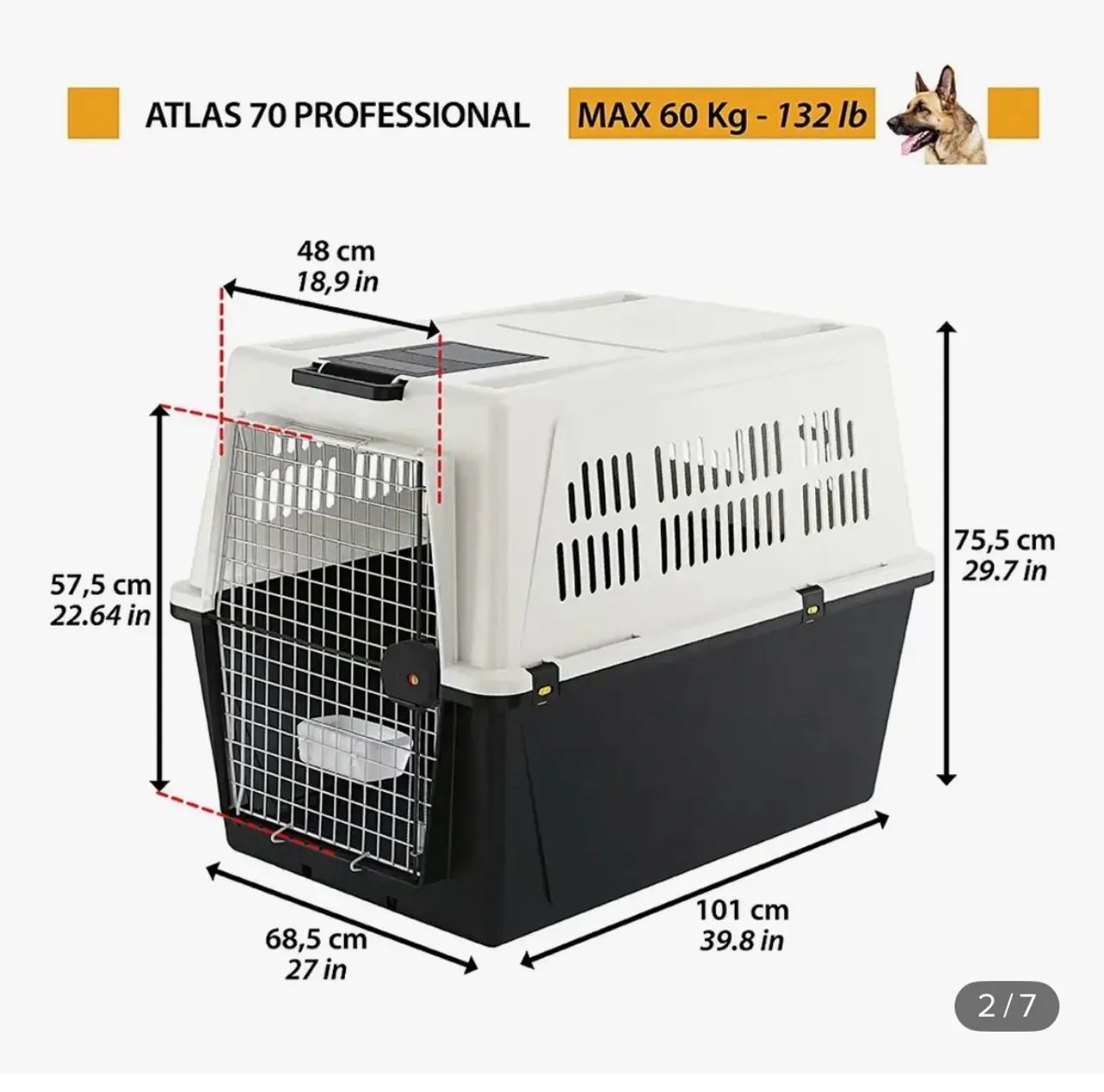 Caixa de transporte para Pets  - Foto 4