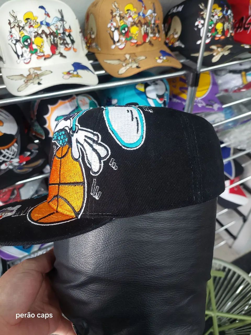 Boné Charlotte Hornets big logo the game  - Foto 4