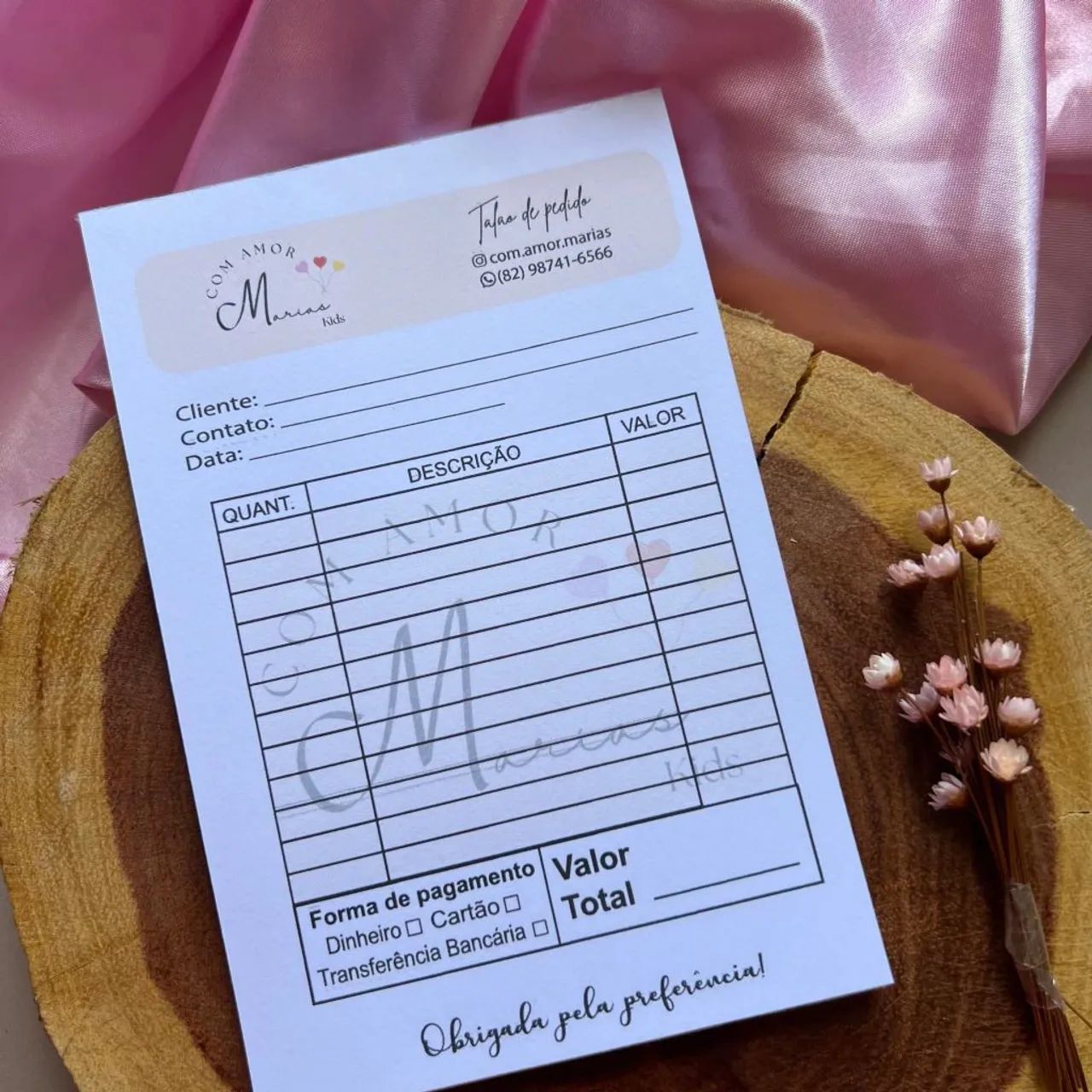 Talão de orçamento personalizado  - Foto 2