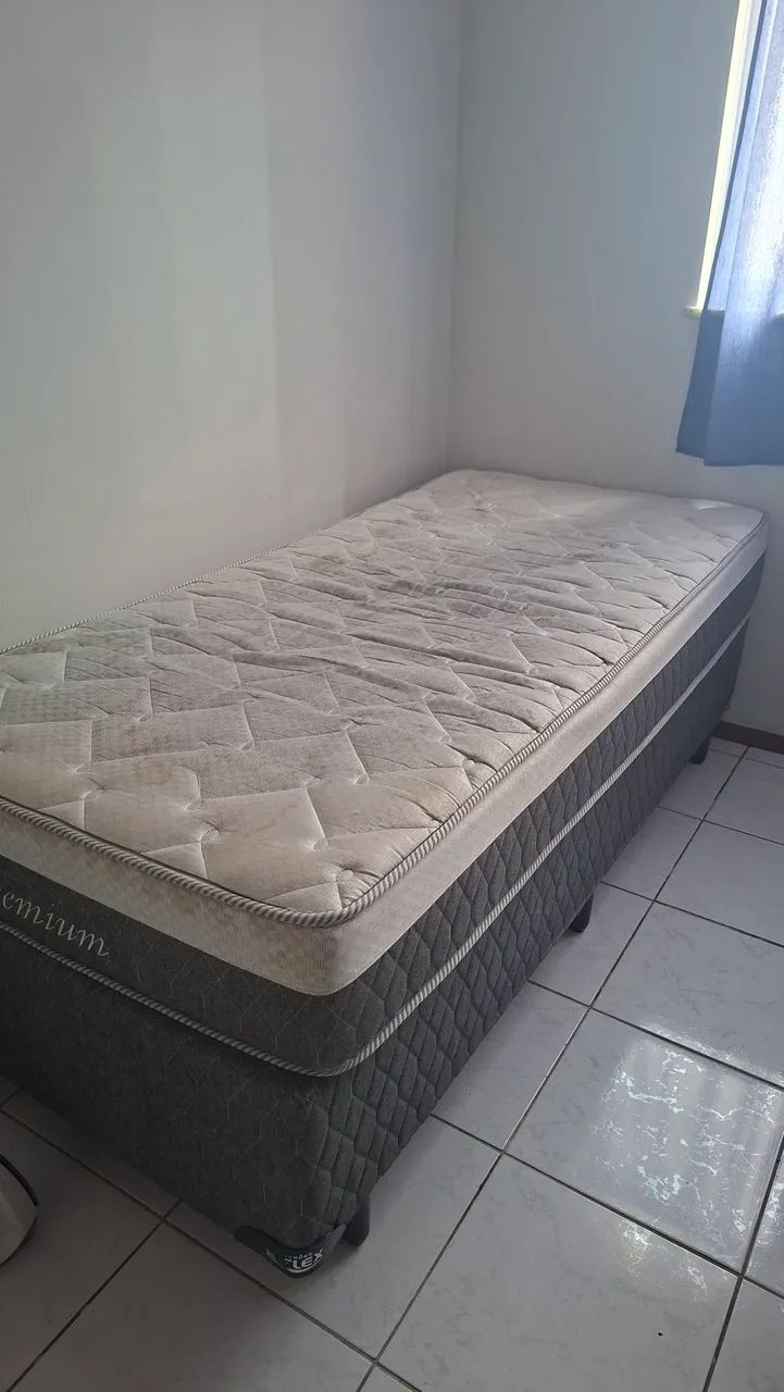 Colchão e box