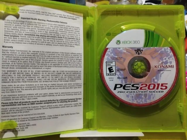 Pes 2015 Xbox 360 mídia física original  - Foto 2