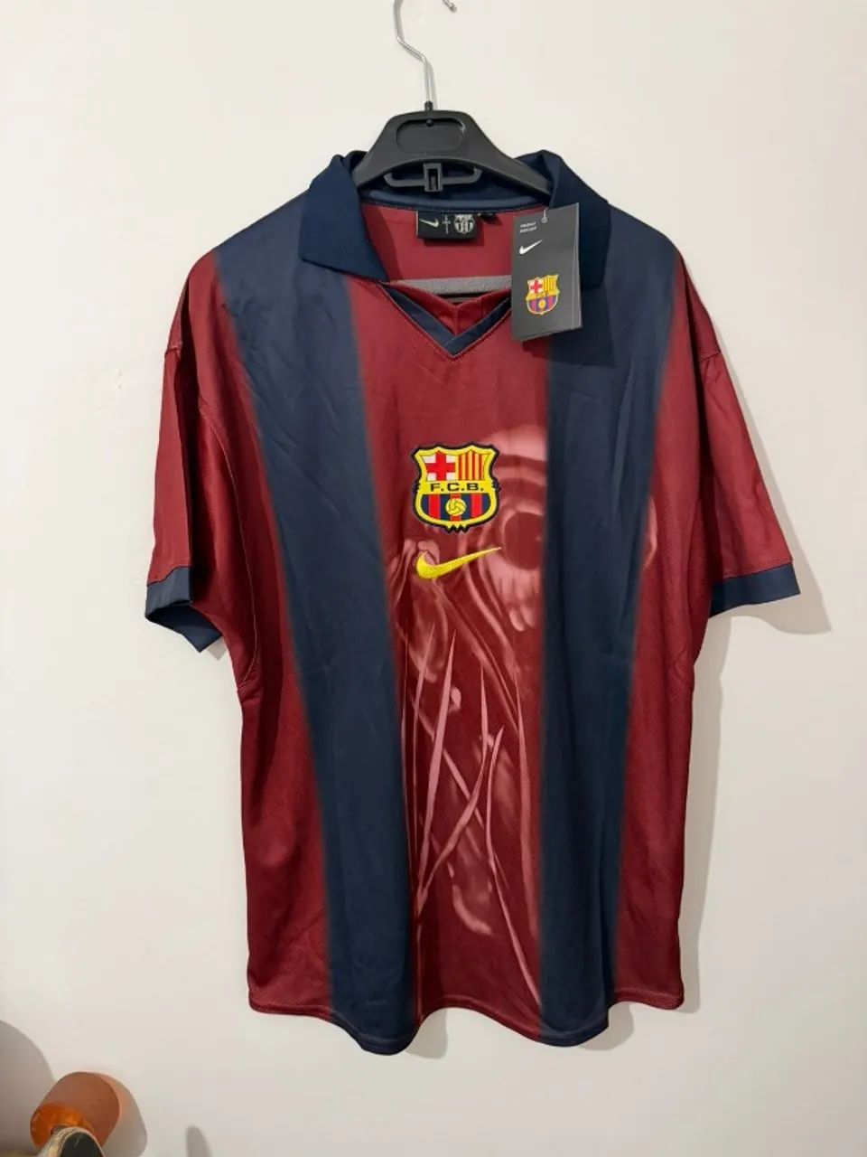 camisa barcelona nike cactus jack m (travis scott)