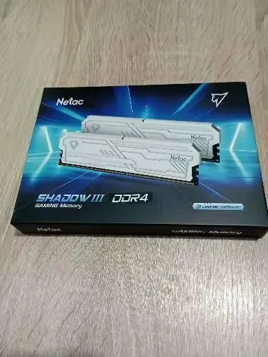 Memória RAM Netac Shadow III DDR4 16GB (2x8GB) 3200MHz NOVA - Foto 4