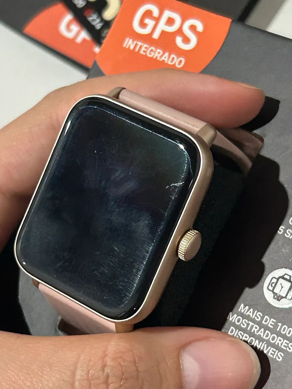 Smartwatch Mormaii Life Ultra Rosé + Caixa e Acessórios - Foto 5