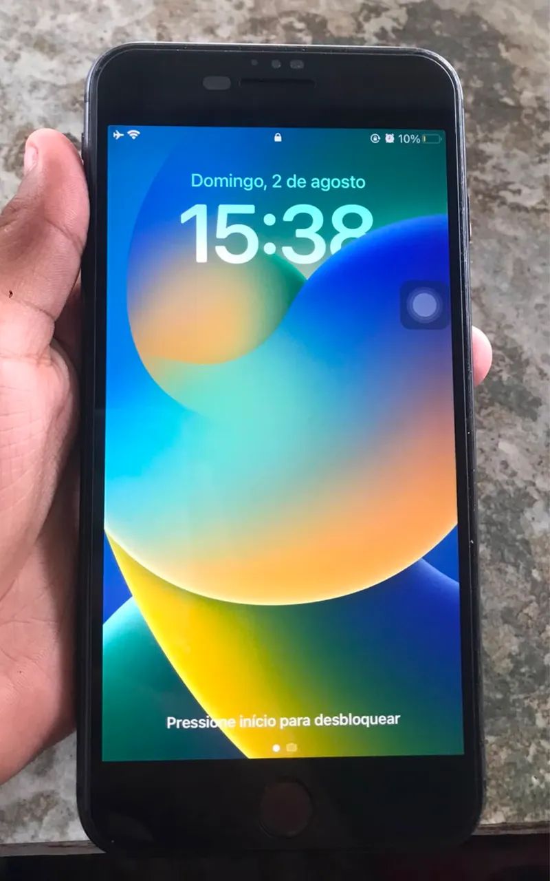 iPhone 8 Plus preto 128gb - Foto 2