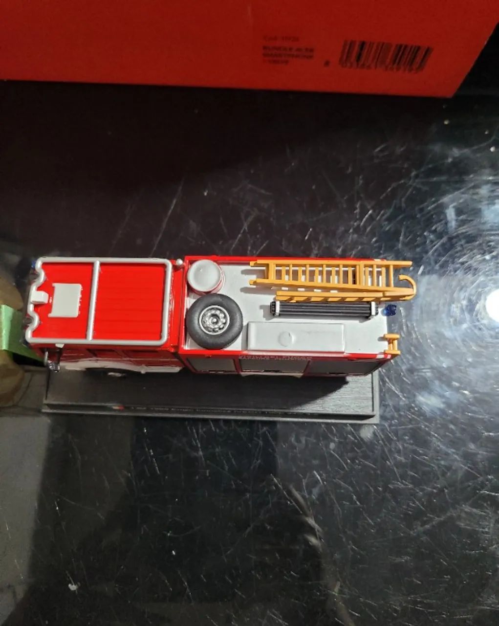Miniatura 1:64 caminhão Iveco 190E 1999 bombeiro raro - Foto 2