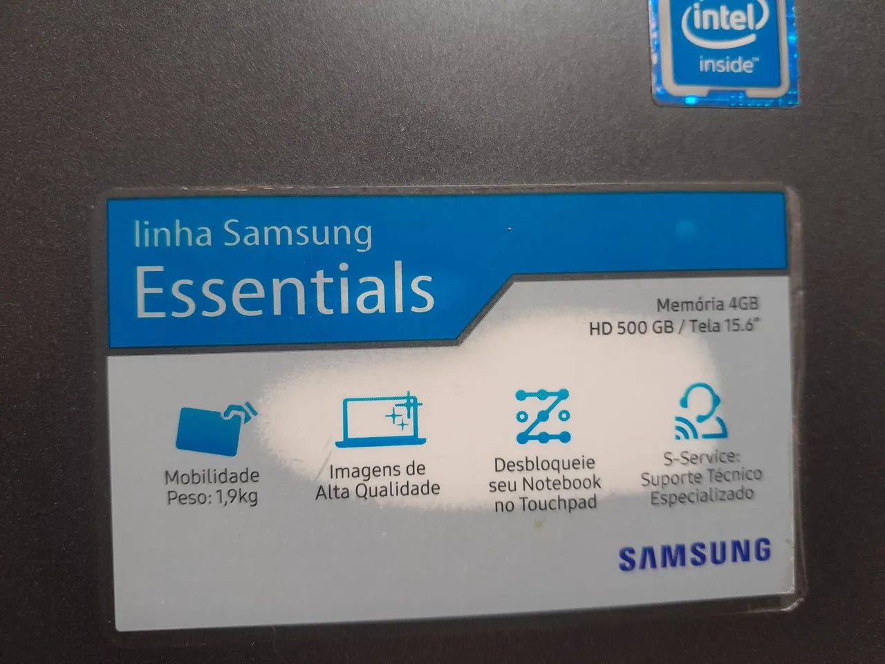 Notebook samsumg 
