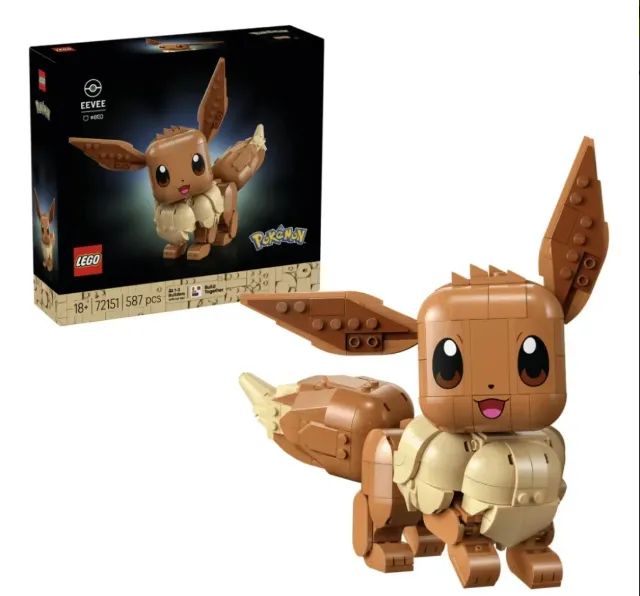 Kit De Construção Lego Pokémon Eevee 72151
