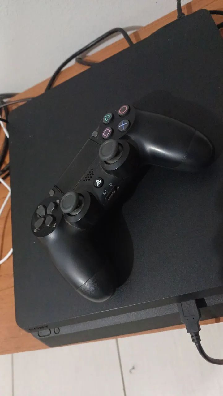 Ps4 slim com ssd - Foto 5