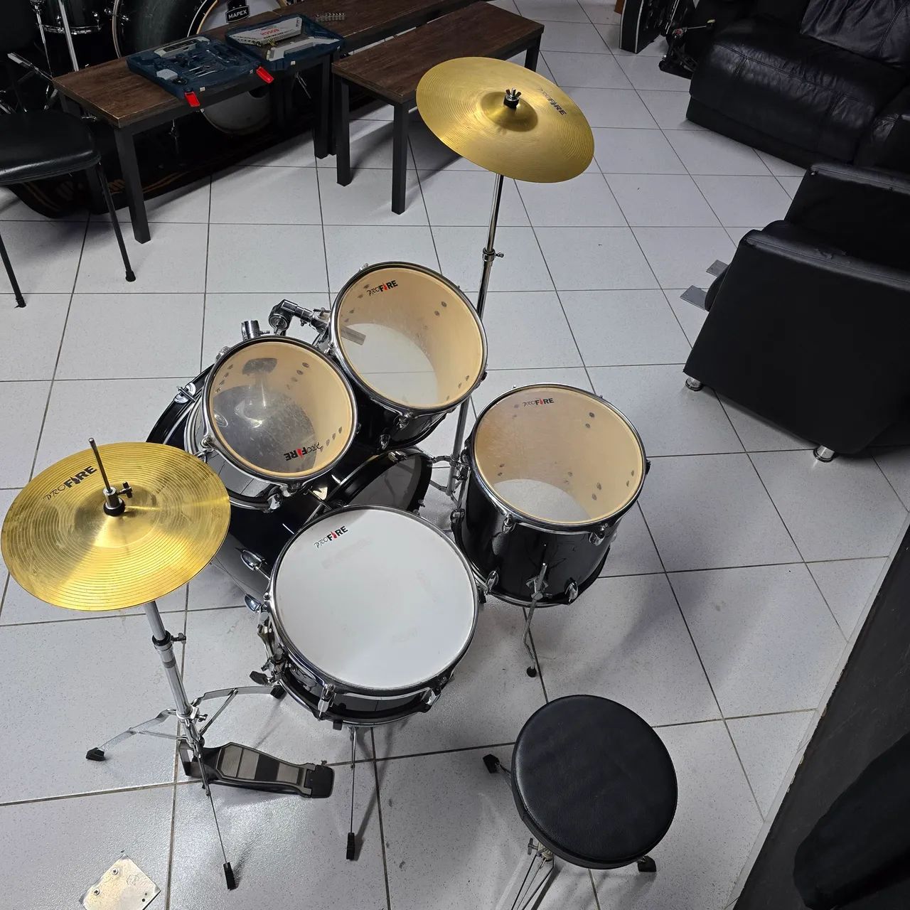 Bateria completa - parcelo cartão  - Foto 4
